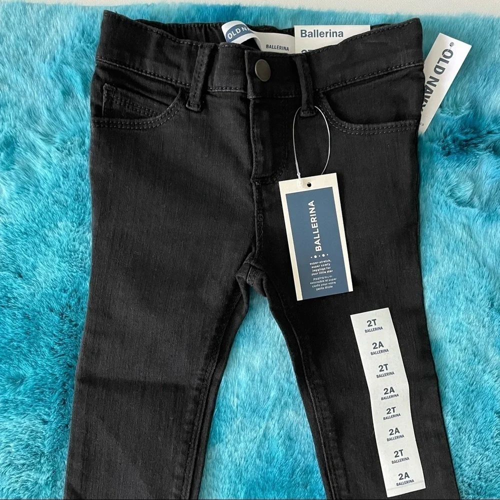 Old Navy Toddler Girl BALLERINA Jeans Size 2T